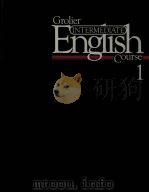 GROLIER INTERMEDIATE ENGLISH COURSE BOOK 1 PDF电子版封面 0717285138 DAVID P.REIN