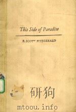 TBIS SIDE PARADISE PDF电子版封面 F.SCOTT FITZGERALD