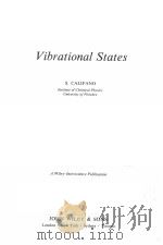 VIBRATIONAL STATES PDF电子版封面 0471129968 S.CALIFANO