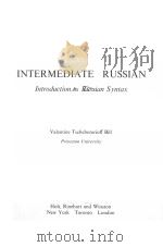 INTERMEDIATE RUSSIAN:INTRODUCTION TO RUSSIAN SYNTAX PDF电子版封面 0030859751