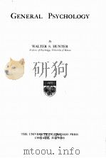 GENERAL PSYCHOLOGY（1919 PDF版）