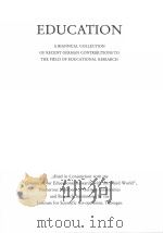 EDUCATION VOLUME 36 1987 PDF电子版封面