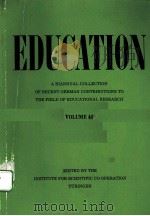 EDUCATION VOEUME 46 PDF电子版封面