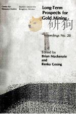 Long-Term Prospects for Gold Mining（1987 PDF版）