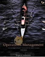 OPERATIONS MANAGEMENT CONTEMPORARY CONCEPTS AND CASES THIRD EDITION PDF电子版封面 9780073137063 ROGER G.SCHROEDER著