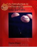 AN INTRODUCTION TO DIFFERENTIAL EQUATIONS ORDER AND CHAOS PDF电子版封面 0716732963 FLORIN DIACU著