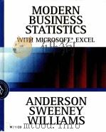 MODERN BUSINESS STATISTICS WITH MICROSOFTR EXCEL PDF电子版封面 9780324121741