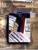ANNUAL EDITIONS NUTRITION 05/06 SEVENTEENTH EDITION PDF电子版封面 0073112208