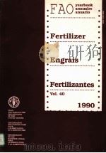 FAO yearbook annuaire anuario  Fertilizer Engrais Fertilizantes 1990 Vol.40（ PDF版）