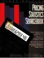 Pricing Statistics Sourcebook PDF电子版封面