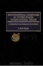 Multinational companies in United States international trade:a statistical and anlytical sourcebook PDF电子版封面 0899308201 F.Steb Hipple