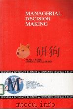 MANAGERIAL DECISION MAKING PDF电子版封面 0029464412 D.BOULGARIDES