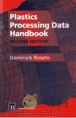 Plastics Processing Data Handbook PDF电子版封面 9780412801907