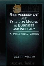 RISK ASSESSMENT AND DECISION MAKING IN BUSINESS AND INDUSTRY:A PRACTICAL GUIDE PDF电子版封面 9780849302688