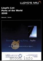 Lloyd's List Ports of the World 2008 Slovennia-Yemen PDF电子版封面 9781843116905