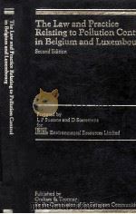 The Law and Pratice Relating to Pollution Control in Belgium and Luxembourg（ PDF版）