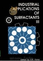 INDUSTRIAL APPLICATIONS OF SURFACTANTS III PDF电子版封面 0851862276