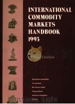 INTERNATIONAL COMMODITY MARKETS HANDBOOK 1993（ PDF版）