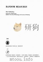 RANDOM MEASURES（1983 PDF版）