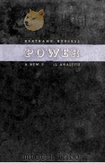 POWER:A NEW SOCIAL ANALYSIS FIRST EDITION（1938 PDF版）
