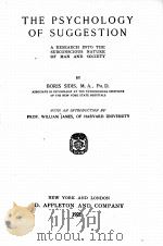 THE PSYCHOLOGY OF SUGGESTION（1921 PDF版）