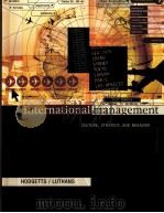 INTERNATIONAL MANAGEMENT FIFTH EDITION PDF电子版封面 0072488549 RICHARD M.HODGETTS FRED LUTHA