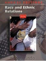 RACE AND ETHNIC RELATIONS THIRTEENTH EDITION 03/04 PDF电子版封面 0072838138 JOHN A.KROMKOWSKI著
