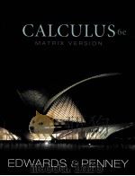 CALCULUS SIXTH EDITION PDF电子版封面 0130084069 C.HENRY EDWARDS DAVID E.PENNE