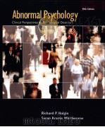 ABNORMAL PSYCHOLOGY FIFTH EDITION PDF电子版封面 9780073133966 RICHARD P.HALGIN SUSAN KRAUSS