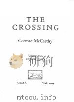 THE CROSSING VOLUME TWO 1994 PDF电子版封面 0394574753