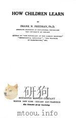 HOW CHILDREN LEARN（ PDF版）