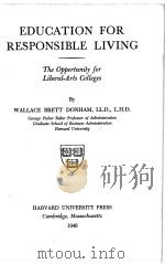 EDUCATION FOR RESPONSIBLE LIVING（1946 PDF版）