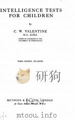 INTELLIGENCE TESTS FOR CHILDREN THIRD EDITION（1948 PDF版）