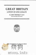 GREAT BRITAIN:A STUDY OF CIVIC LOYALTY（1929 PDF版）