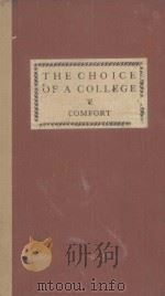 THE CHOICE OF A COLLEGE（1925 PDF版）