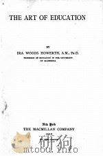 THE ART OF EDUCATION（1912 PDF版）