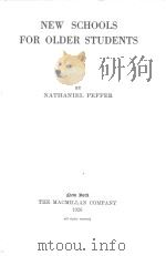 NEW SCHOOLS FOR OLDER STUDENTS（1926 PDF版）