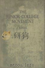 THE JUNIOR-COLLEGE MOVEMENT（1925 PDF版）