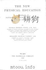 THE NEW PHYSICAL EDUCATION（1927 PDF版）