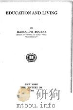 EDUCATION AND LIVING 1917 PDF电子版封面