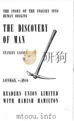 THE DISCOVERY OF MAN（1940 PDF版）