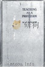 TEACHING AS A PROFESSION:ITS ETHICAL STANDARDS（1926 PDF版）