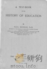 A TEXT-BOOK IN THE HISTORY OF EDUCATION（1922 PDF版）