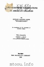 COMPREHENSIVE EXAMINATIONS IN AMERICAN COLLEGES（1933 PDF版）