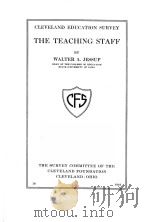 THE TEACHING STAFF 1916 PDF电子版封面 WALTER A.JESSUP