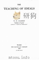 THE TEACHING OF IDEALS（1928 PDF版）