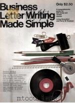BUSINESS LETTER WRITING MADE SIMPLE REVISED EDITION PDF电子版封面