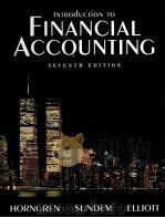 INTRODUCTION TO FINANCIAL ACCOUNTING SEVENTH EDITION PDF电子版封面 0139059938 CHARLES T.HORNGREN GARY L.SUN