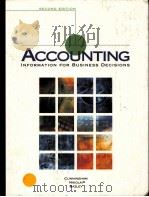 ACCOUNTING INFORMATION FOR BUSINESS DECISIONS PDF电子版封面 0324185995 BILLIE M.CUNNINGHAM LOREN A.N