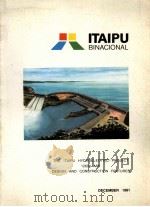THE ITAIPU HYDROELECTRIC PROJECT 12600 MW DESIGN AND CONSTRUCTION FEATURES PDF电子版封面